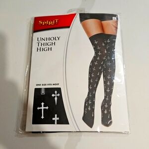 Spirit | Accessories | Lace Top Sheer Garter Belt Stockings | Poshmark